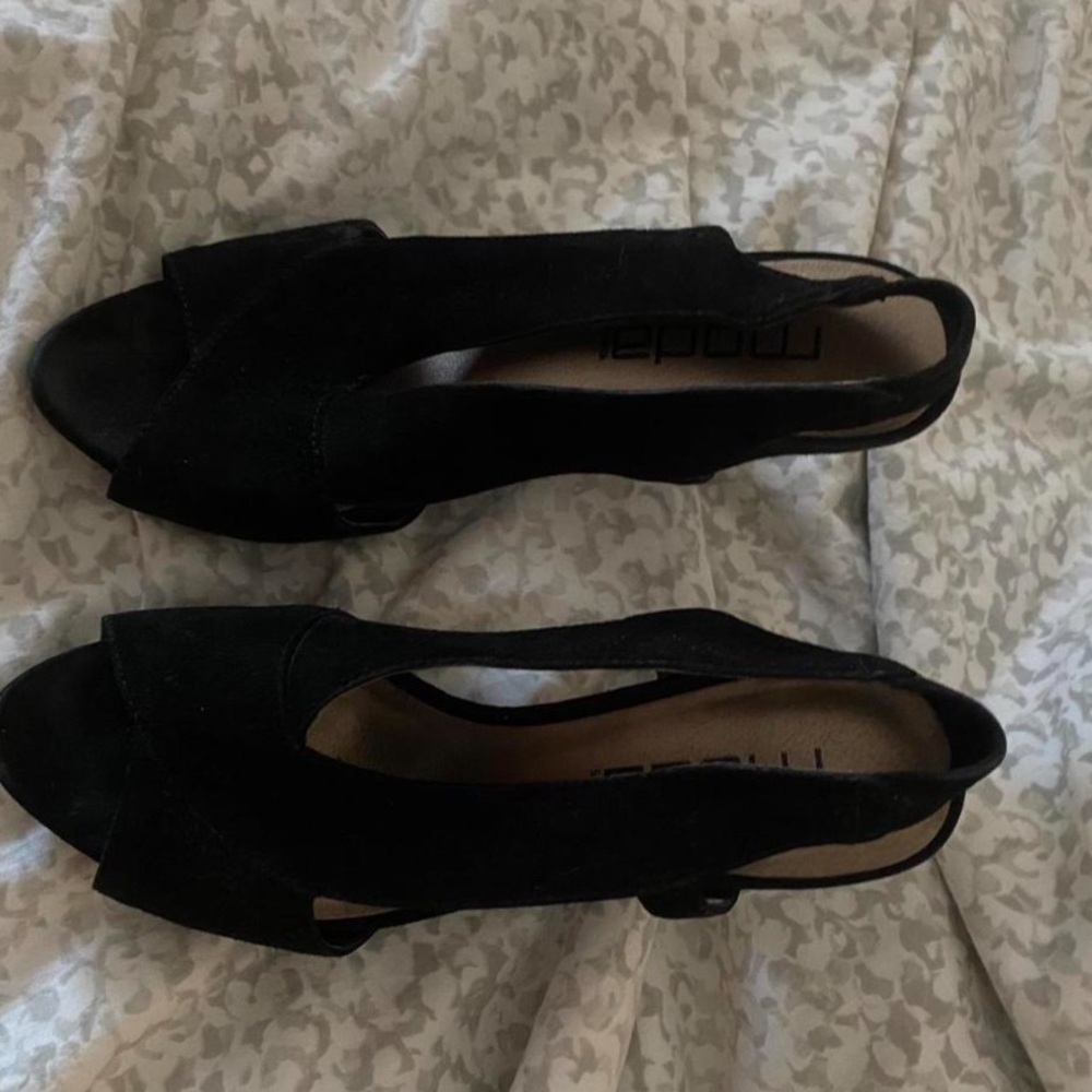 Mods Spana velvet style pumps black